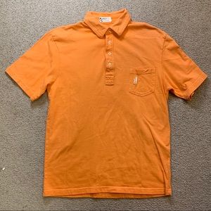 Johnnie O Orange Polo Men’s Small